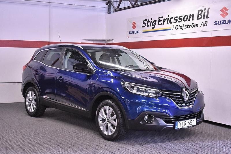 Blå Begagnad 2018 Renault Kadjar SUV | 158 500 kr (Marknadspris) - Bild 1/4