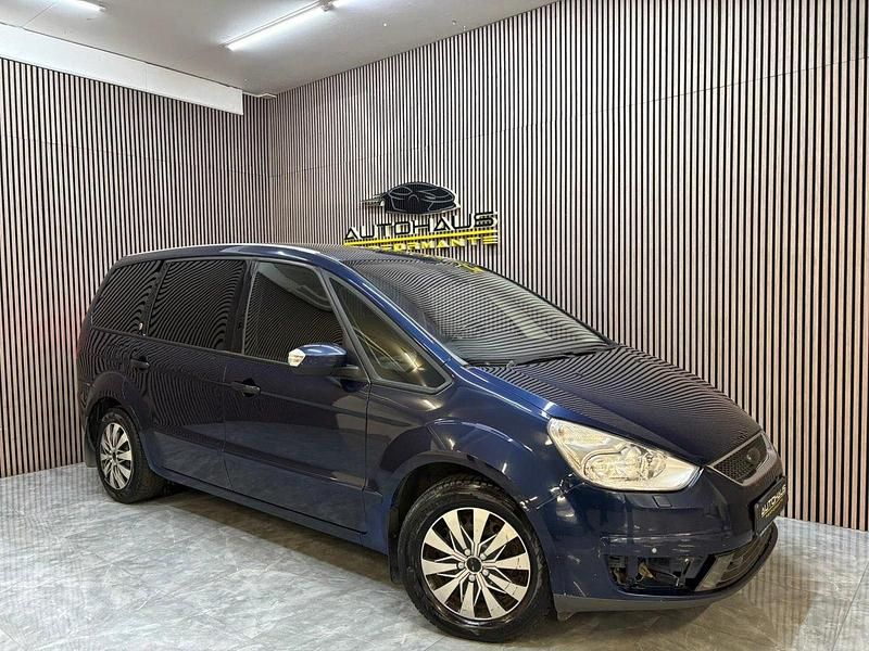 Blå Begagnad 2007 Ford Galaxy Minibuss | 39 900 kr - Bild 1/4