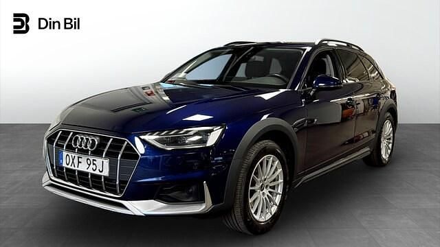 Navarrablå metallic Begagnad 2021 Audi A4 Allroad Proline Kombi | 349 000 kr (Lite dyr) - Bild 1/4