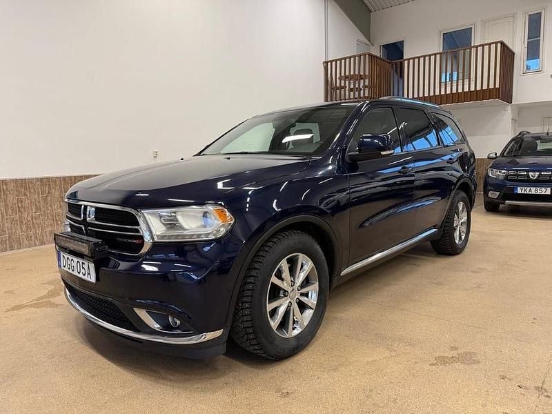 Begagnad Dodge Durango Limited 369 HK (271 kW) 2014 Blå SUV