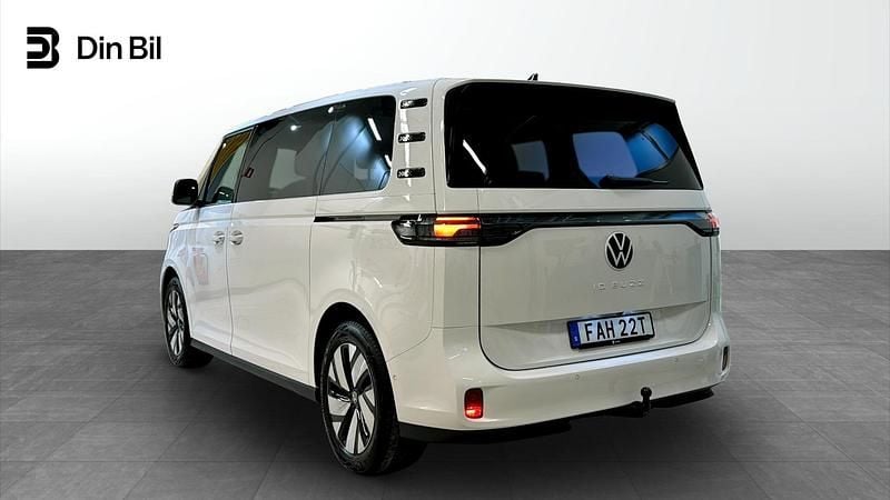 Ny VW ID. Buzz 210 kW (286 HK) 2026 Vit Minibuss