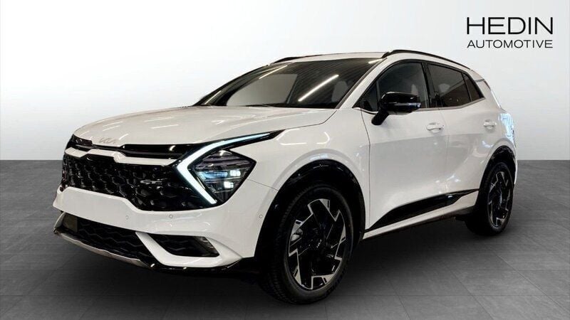 Vit (white) Ny 2024 Kia Sportage GT-Line SUV | 492 925 kr (Bra pris) - Bild 1/4