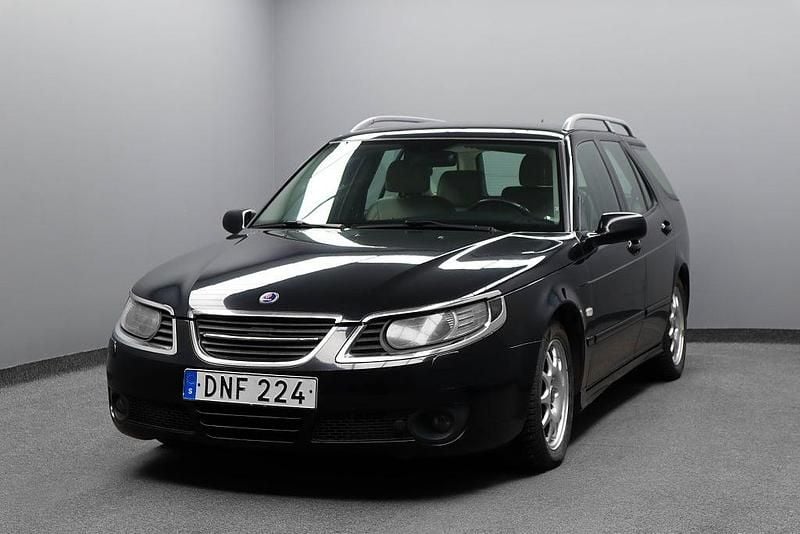 Begagnad Saab 9-5 Vector 185 HK (136 kW) 2008 Svart Kombi