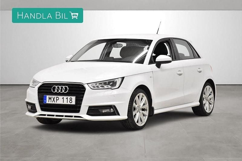 Vit Begagnad 2016 Audi A1 S-Line Halvkombi | 124 800 kr (Marknadspris) - Bild 1/4