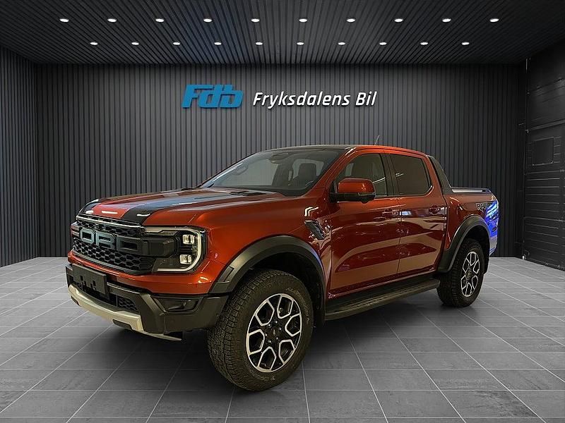 Orange Begagnad 2023 Ford Ranger Raptor Pickup | 748 750 kr - Bild 1/4