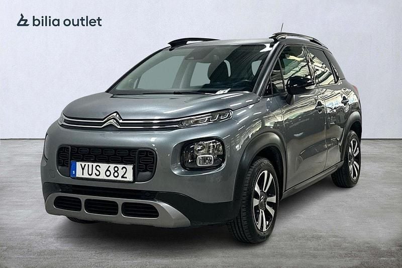Grå Begagnad 2018 Citroën C3 Aircross PureTech SUV | 139 900 kr (Marknadspris) - Bild 1/4