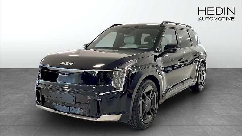 Svart (black) Ny 2025 Kia EV9 GT-Line SUV | 799 900 kr (Superpris) - Bild 1/4