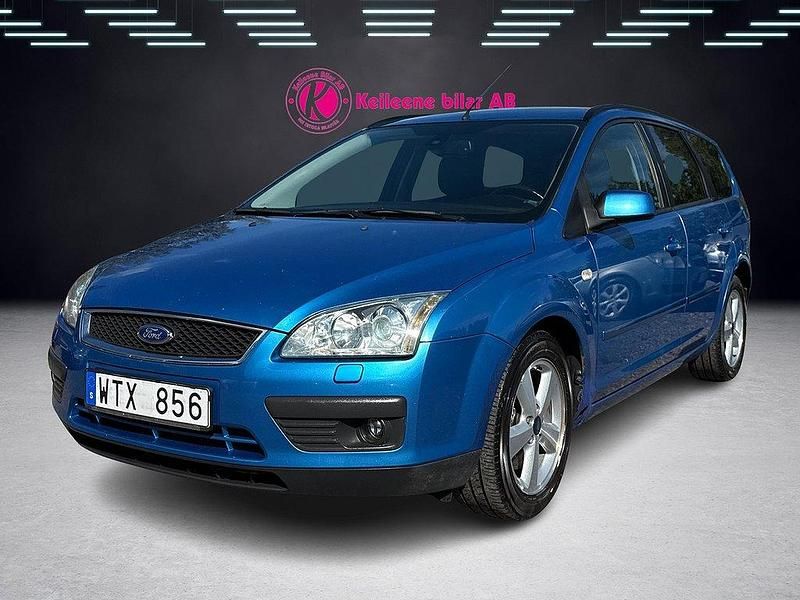 Ljusblå Begagnad 2005 Ford Focus Kombi | 24 900 kr (Marknadspris) - Bild 1/4