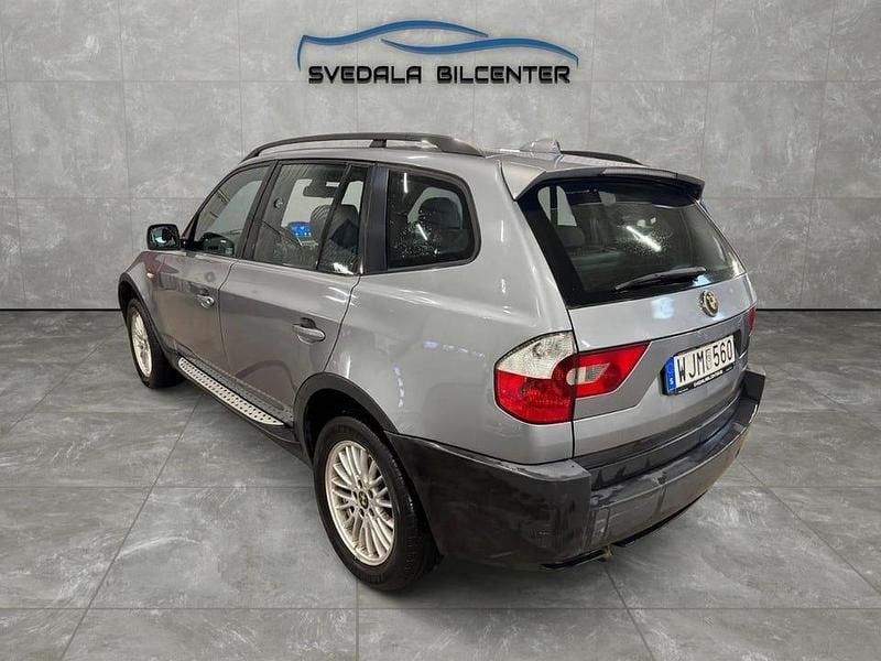 Begagnad BMW X3 Sport Line 150 HK (110 kW) 2004 Ljusgrå SUV