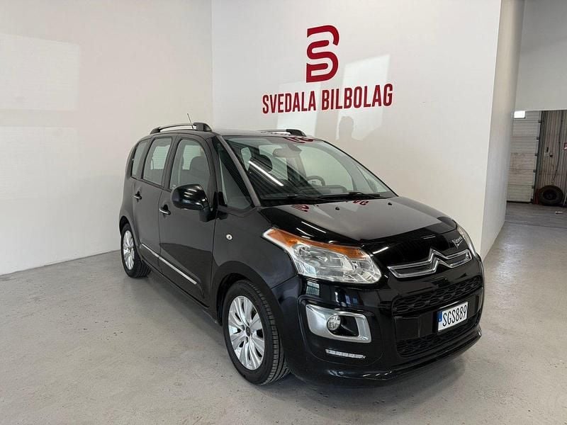Svart Begagnad 2014 Citroën C3 Picasso Minibuss | 59 900 kr - Bild 1/4