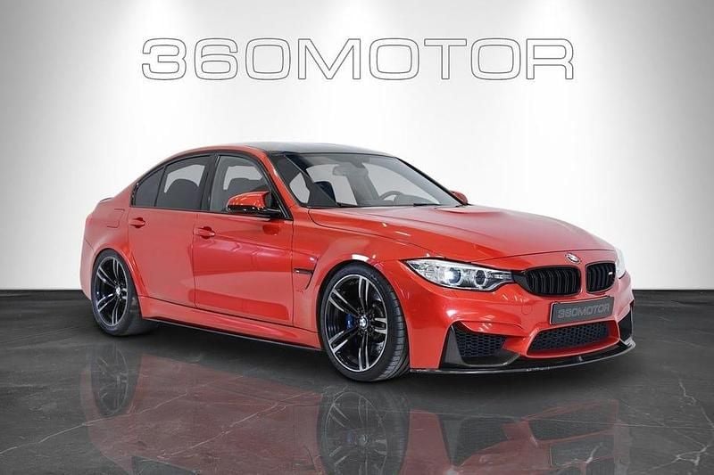 Begagnad BMW M3 431 HK (317 kW) 2015 Orange Sedan