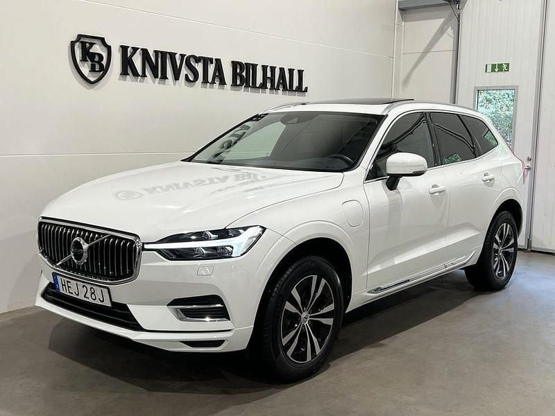 Vit Begagnad 2021 Volvo XC60 Inscription SUV | 387 800 kr (Bra pris) - Bild 1/4