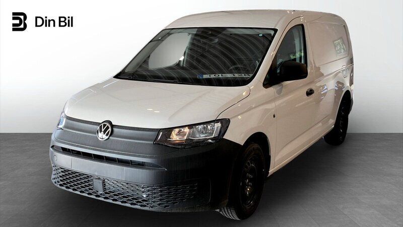Vit (candyvit) Ny 2025 VW Caddy Maxi Minibuss | 425 750 kr (Bra pris) - Bild 1/4