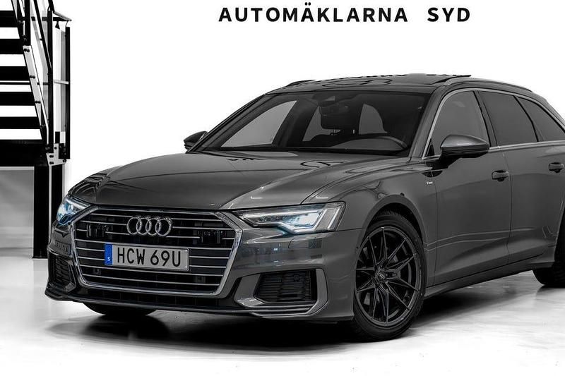 Begagnad Audi A6 S-Line 204 HK (150 kW) 2021 Grå Kombi