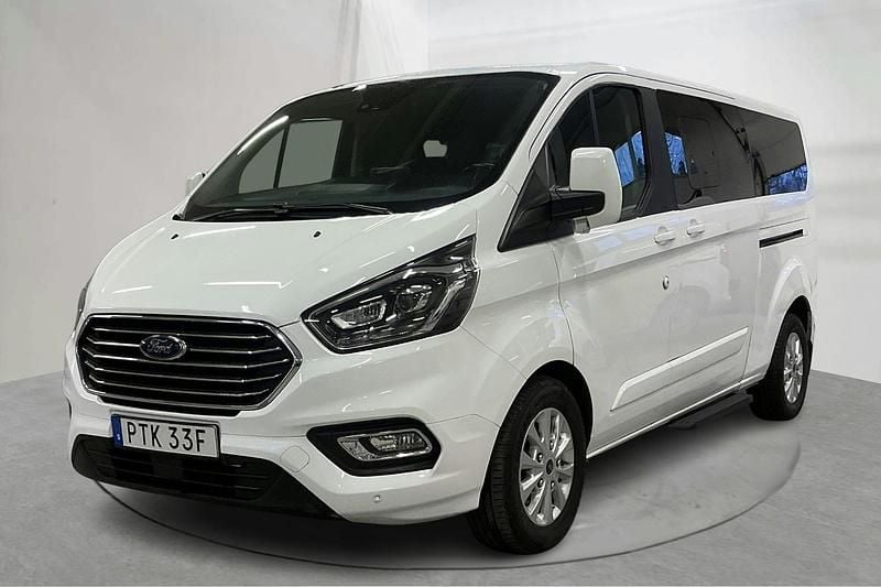 Vit Begagnad 2019 Ford Tourneo Custom Van | 174 000 kr - Bild 1/4