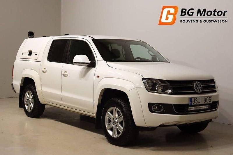 Begagnad VW Amarok Highline 180 HK (132 kW) 2013 Vit Pickup