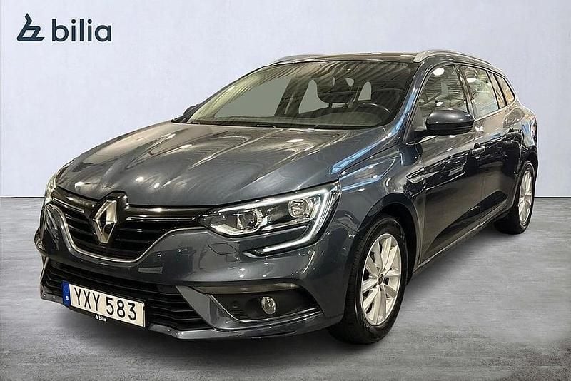 Begagnad Renault Mégane GrandTour Zen 141 HK (103 kW) 2018 Grå Kombi