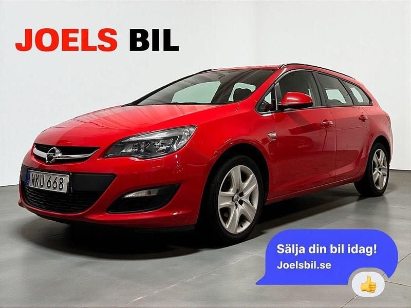 Röd Begagnad 2014 Opel Astra Enjoy Kombi | 54 900 kr (Marknadspris) - Bild 1/4