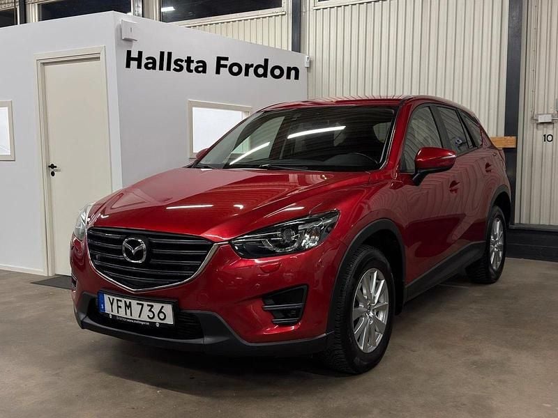 Röd Begagnad 2016 Mazda CX-5 SUV | 134 900 kr (Marknadspris) - Bild 1/4
