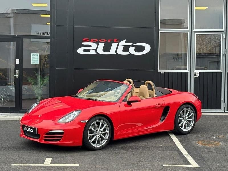 Röd Begagnad 2014 Porsche Boxster Cab | 539 000 kr - Bild 1/4
