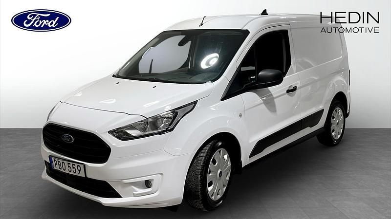 Frozen white Begagnad 2022 Ford Transit Connect Trend Minibuss | 209 900 kr - Bild 1/4