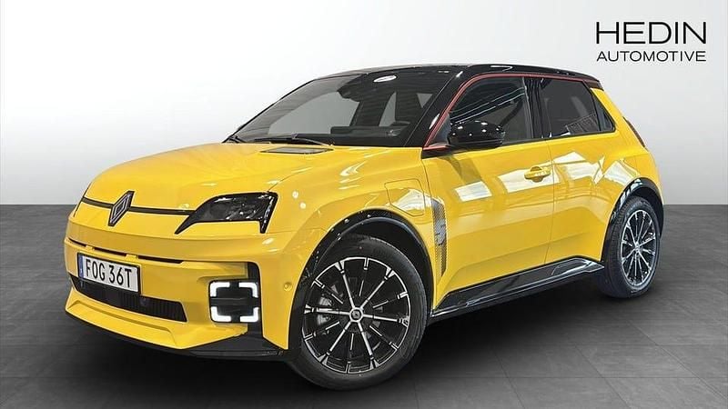 Ny Renault R5 110 kW (150 HK) 2025 Gul Halvkombi