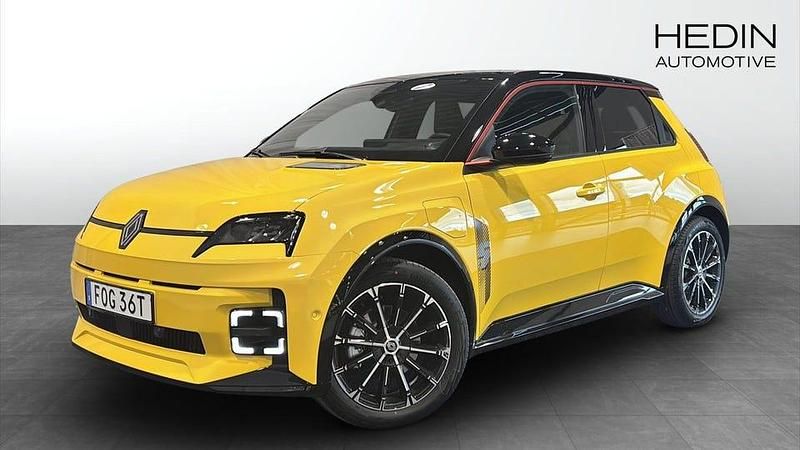 Gul Ny 2025 Renault R5 Halvkombi | 384 900 kr (Bra pris) - Bild 1/4