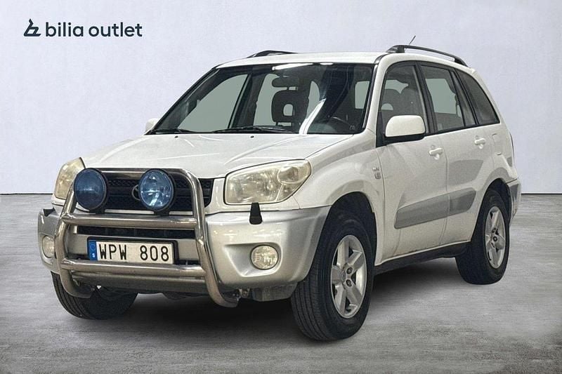 Vit Begagnad 2005 Toyota RAV4 SUV | 39 900 kr (Marknadspris) - Bild 1/4