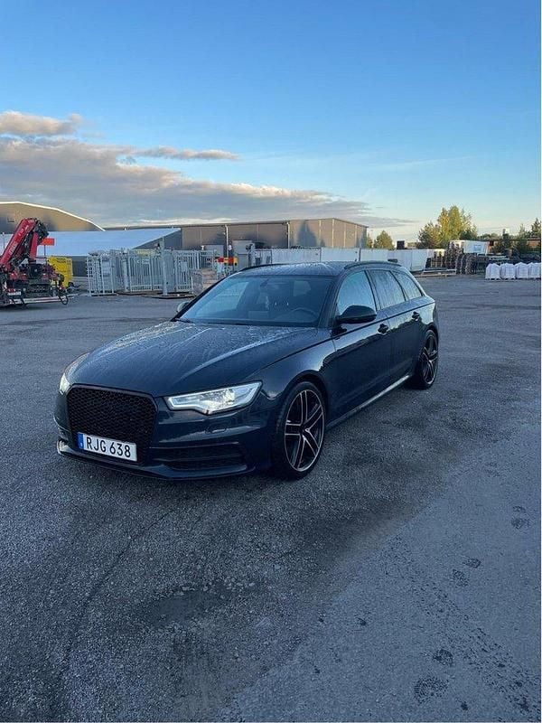 Blå Begagnad 2013 Audi A6 Proline Kombi | 195 000 kr (Marknadspris) - Bild 1/3