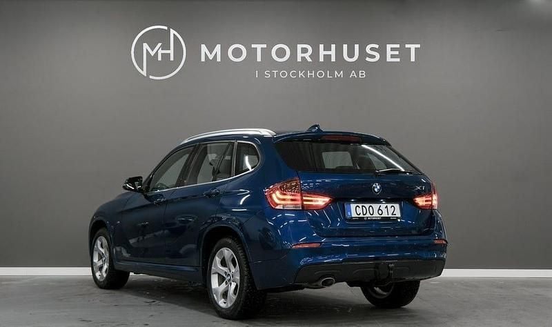 Begagnad BMW X1 M Sport 184 HK (135 kW) 2014 Blå SUV