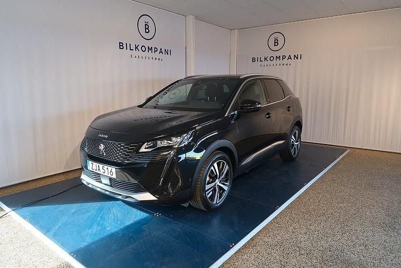 Svart Begagnad 2024 Peugeot 3008 GT SUV | 267 800 kr (Bra pris) - Bild 1/4