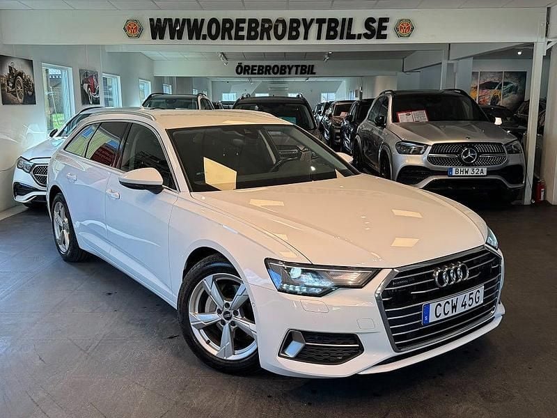 Vit Begagnad 2020 Audi A6 Kombi | 309 500 kr (Marknadspris) - Bild 1/4