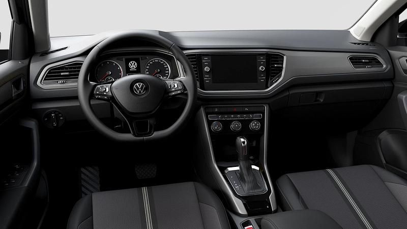Svart Begagnad 2020 VW T-Roc Style SUV | 219 800 kr (Marknadspris) - Bild 1/3