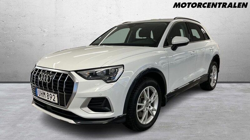 Vit Begagnad 2023 Audi Q3 Advanced Plus SUV | 439 000 kr (Dyr) - Bild 1/4