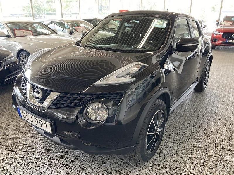Svart Begagnad 2015 Nissan Juke SUV | 104 900 kr (Marknadspris) - Bild 1/4