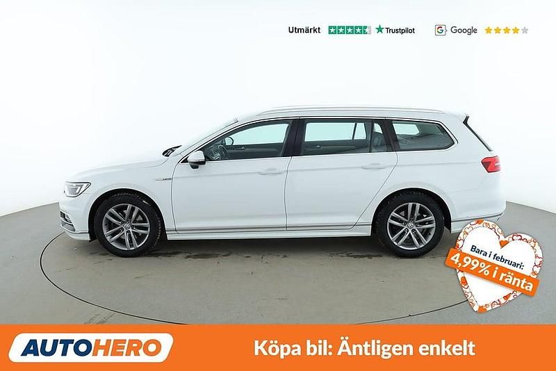 Begagnad VW Passat Highline 192 HK (141 kW) 2017 Vit Kombi