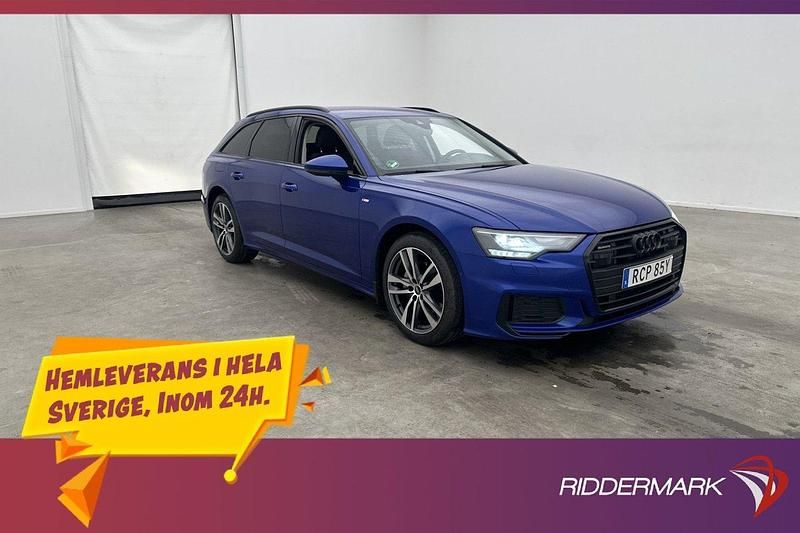 Blå Begagnad 2021 Audi A6 S-Line Kombi | 359 800 kr (Marknadspris) - Bild 1/3
