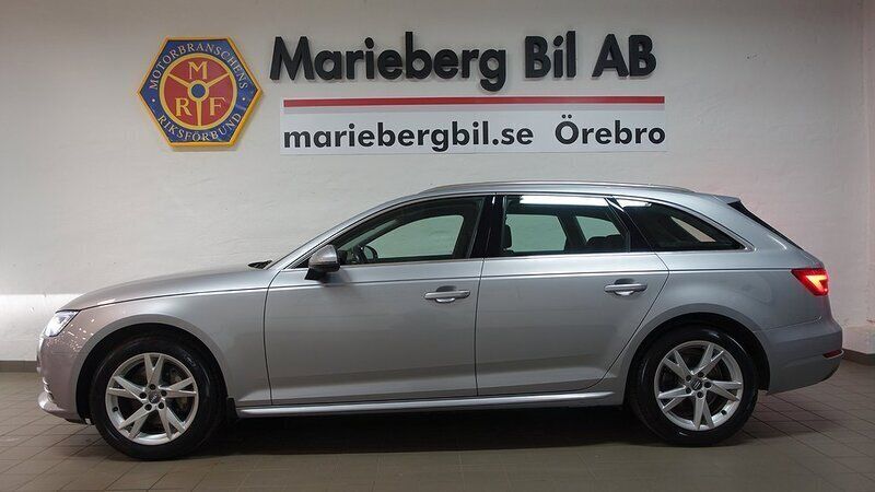 Silver (silver metallic) Begagnad 2017 Audi A4 Proline Kombi | 229 900 kr (Lite dyr) - Bild 1/4