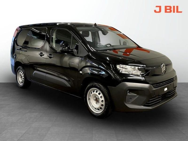 Ny Citroën Berlingo 131 HK (96 kW) 2025 Svart perla nera Minibuss