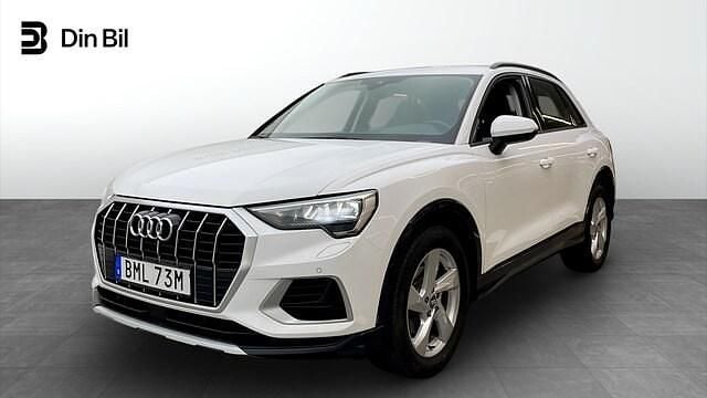 Vit Begagnad 2019 Audi Q3 Advanced SUV | 209 000 kr (Bra pris) - Bild 1/4