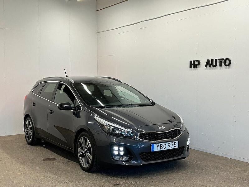 Grå Begagnad 2016 Kia Ceed GT GT-Line Kombi | 125 000 kr (Lite dyr) - Bild 1/4