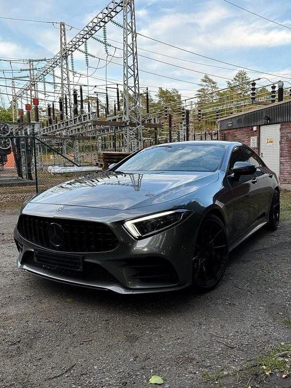 Grå Begagnad 2019 Mercedes CLS450 AMG line Sportkupé | 430 000 kr - Bild 1/4