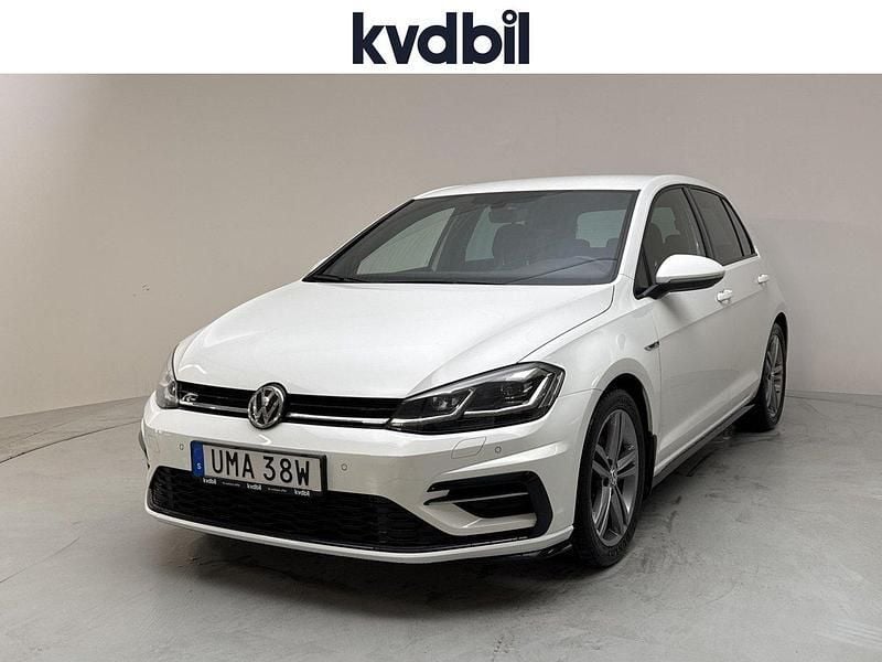 Vit Begagnad 2020 VW Golf VII R-line Halvkombi | 179 900 kr (Bra pris) - Bild 1/3