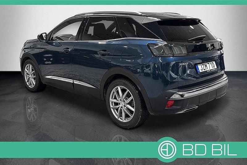 Begagnad Peugeot 3008 GT-line 301 HK (221 kW) 2021 Blå SUV