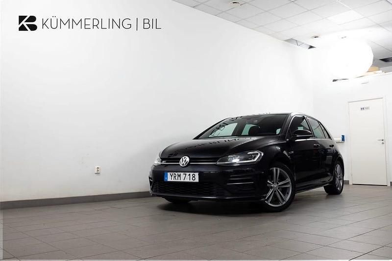 Svart Begagnad 2018 VW Golf VII GT Halvkombi | 184 900 kr (Marknadspris) - Bild 1/4