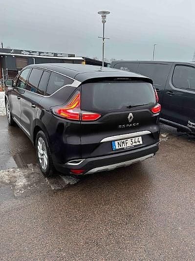 Begagnad Renault Espace 160 HK (117 kW) 2015 Svart Minibuss