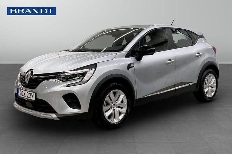 Silver Begagnad 2021 Renault Captur Zen SUV | 164 900 kr (Marknadspris) - Bild 1/4