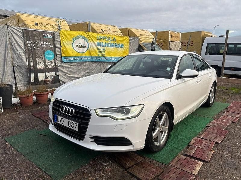 Vit Begagnad 2011 Audi A6 Proline Sedan | 94 900 kr (Marknadspris) - Bild 1/4