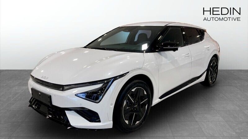 Vit (white) Ny 2024 Kia EV6 GT-Line SUV | 619 900 kr (Bra pris) - Bild 1/4