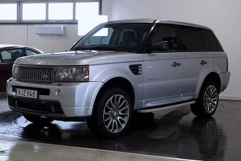 Begagnad Land Rover Range Rover Sport 190 HK (139 kW) 2007 Ljusgrå SUV